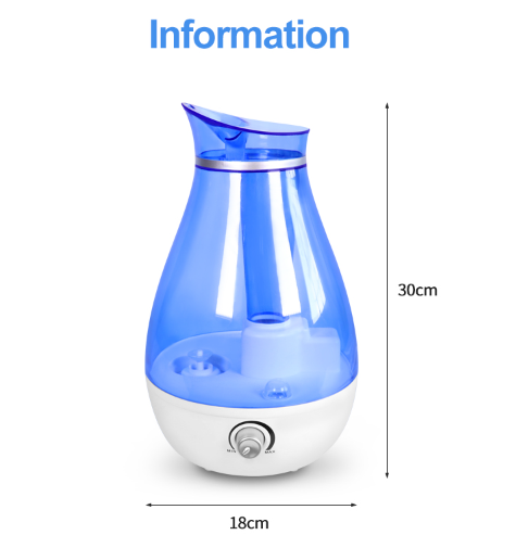 가정용 2.5L 대용량 초음파 가습기